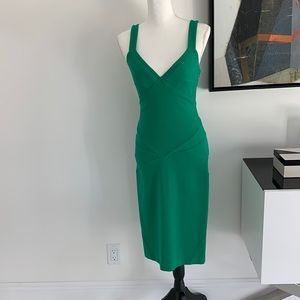 Diane VonFurstenberg green body con dress Size 4